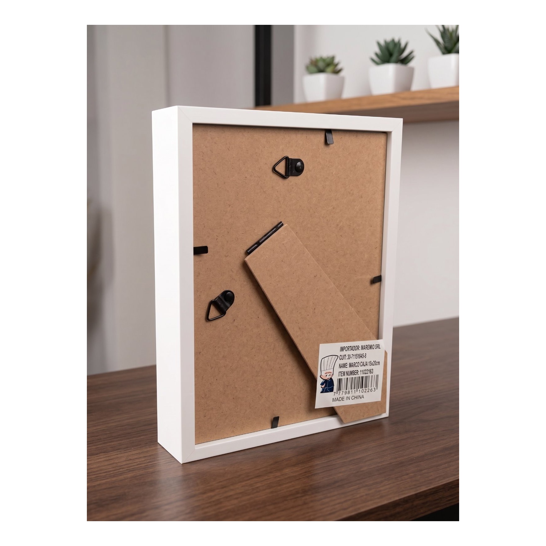 Portarretrato Marco Box Para Foto Colgar Apoyar Medidas 10x15 13x18 15x21 y 20X25