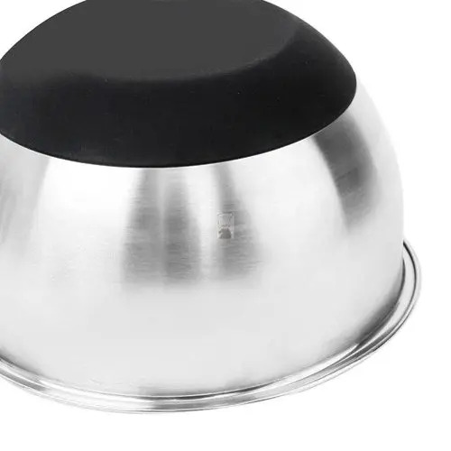 Setx3 Bowl De Acero Inoxidable Con Base De Silicona De