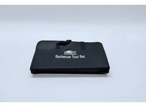 Set Asado 17 Piezas Parrillero Tela Cuchillo Tabla Espatula