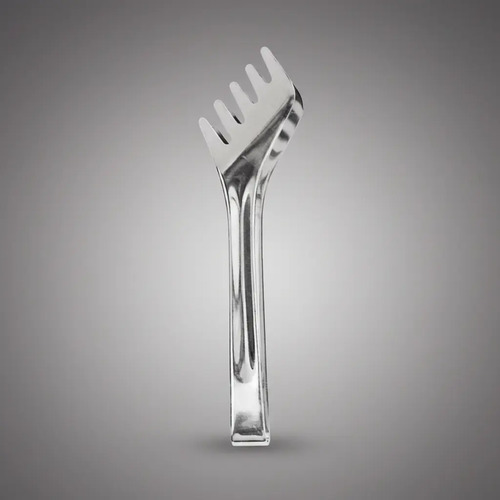 Pinza De Fideos Acero Inoxidable Carol Utensilio Cocina 21cm Plateado