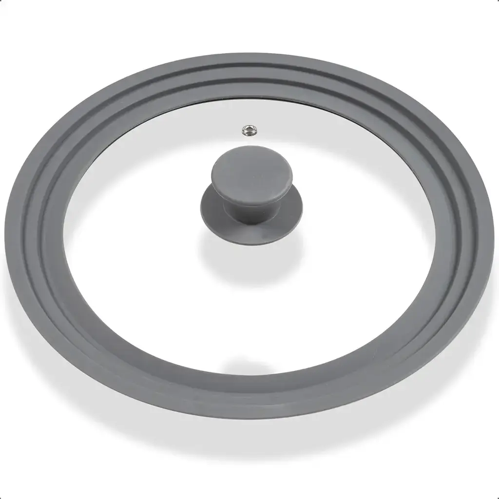 Tapa Vidrio Silicona Multi 26 28 30 Cm Olla Sarten Cacerola