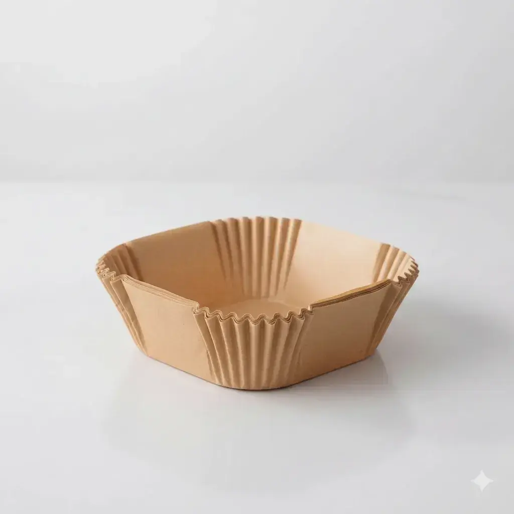 Bandejas Para Freidora De Aire Descartables X50 Uni Cuadrada Cuadrado 20cm