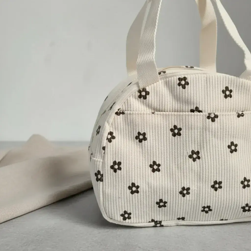 Lunchera Térmica Corderoy Bolso Vianda Kawaii Varios Motivos