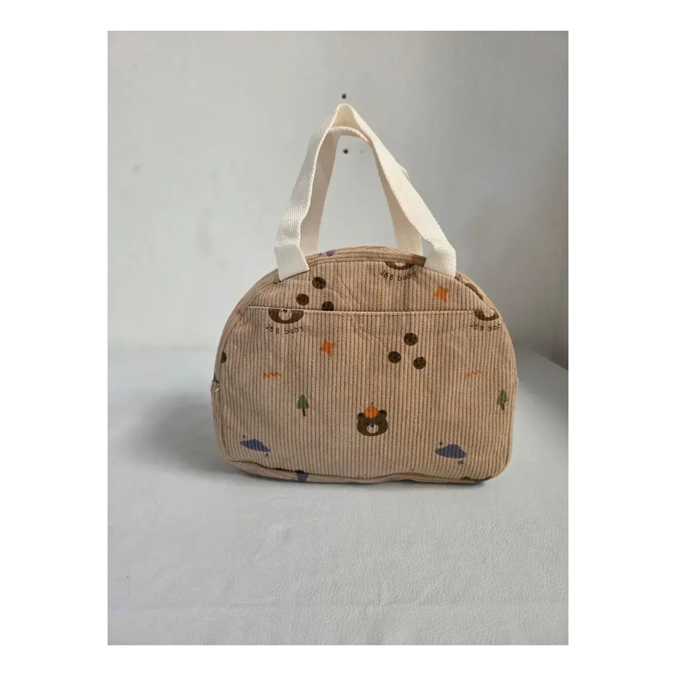 Lunchera Térmica Corderoy Bolso Vianda Kawaii Varios Motivos
