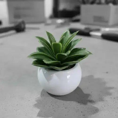 Plantin Artificial Maceta De Pvc (modelo Surtido)