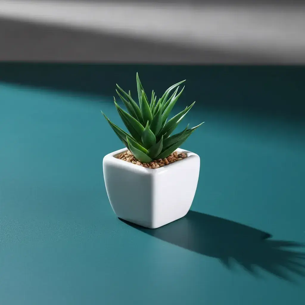 Plantin Artificial Maceta Ceramica (modelo Surtido)