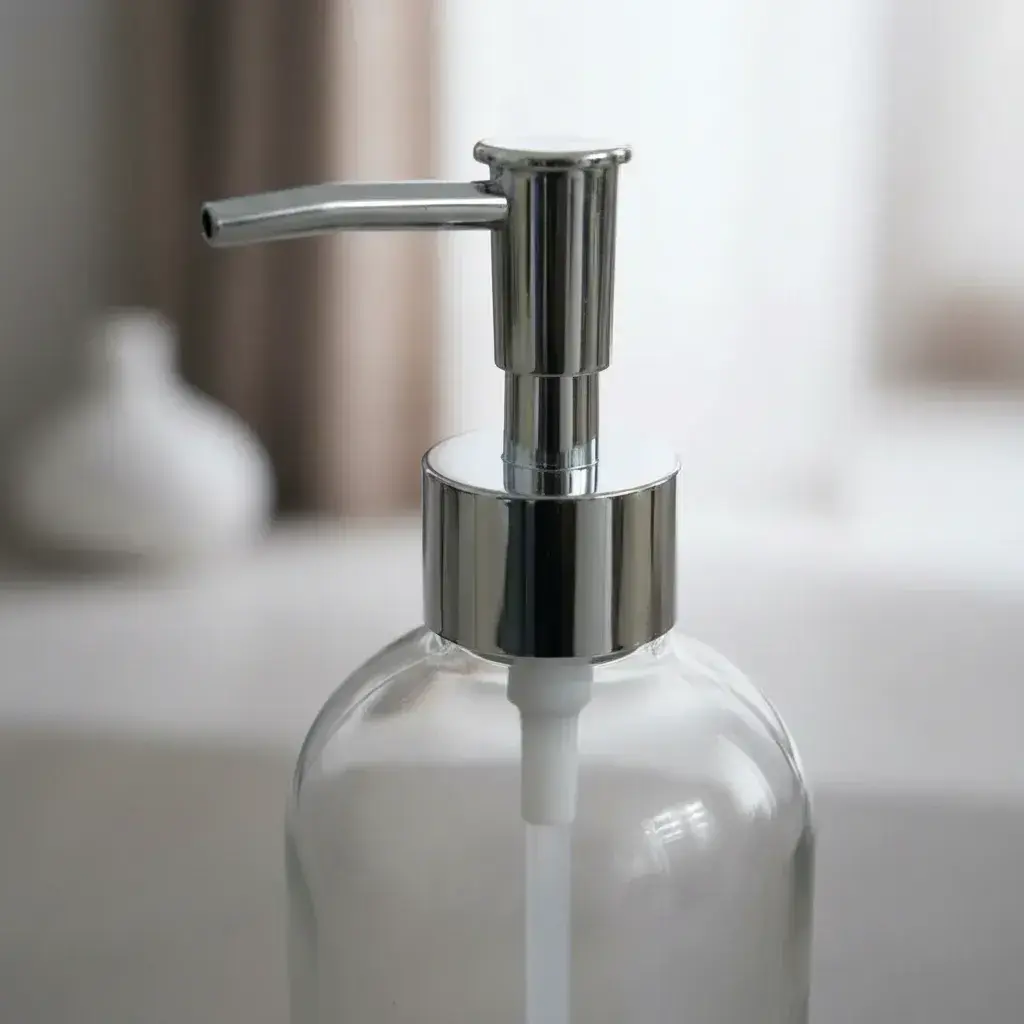 Dispenser Dosificador De Jabón Líquido De Vidrio 250ml