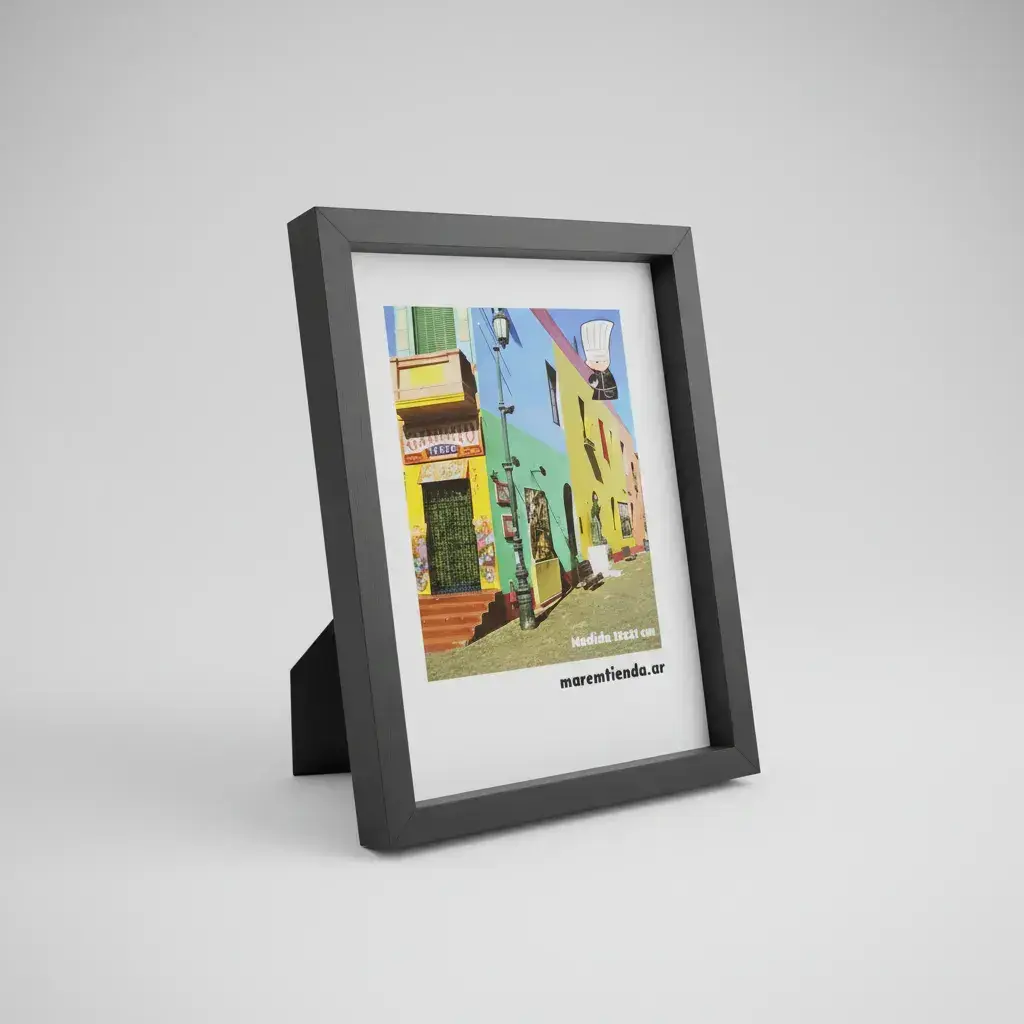 Portarretrato Marco Box Para Foto Colgar Apoyar Medidas 10x15 13x18 y 15x21