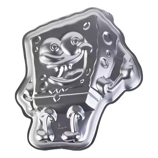 Molde Bob Esponja Aluminio torta Reposteria
