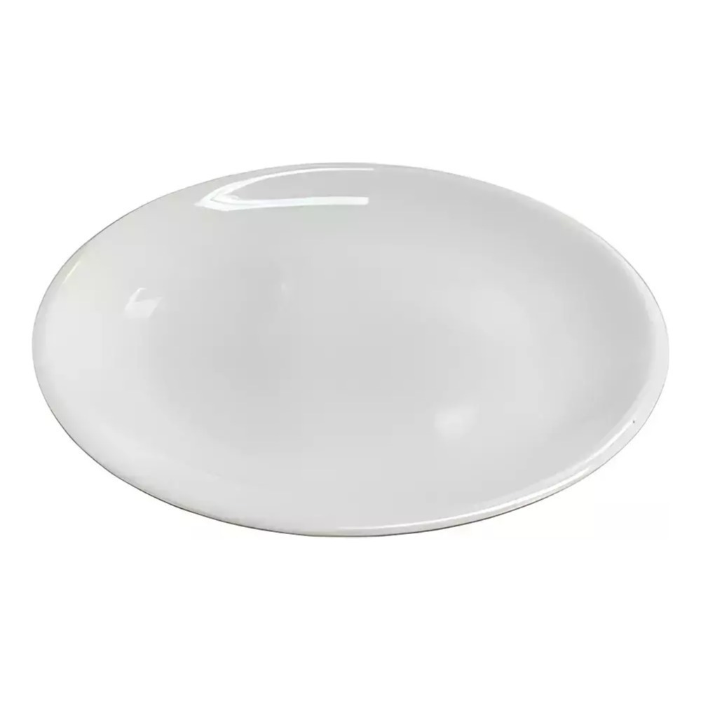 Plato De Postre Porcelana 18 Cm Blanco Chico
