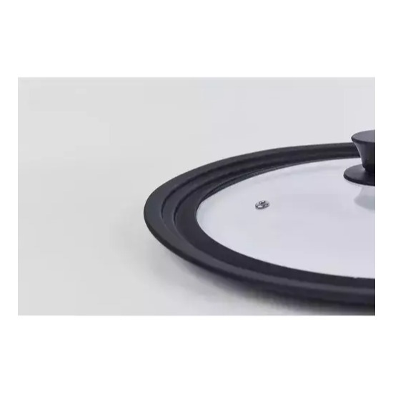 Tapa Vidrio Silicona Multi 22 24 26 Cm Olla Sarten Cacerola