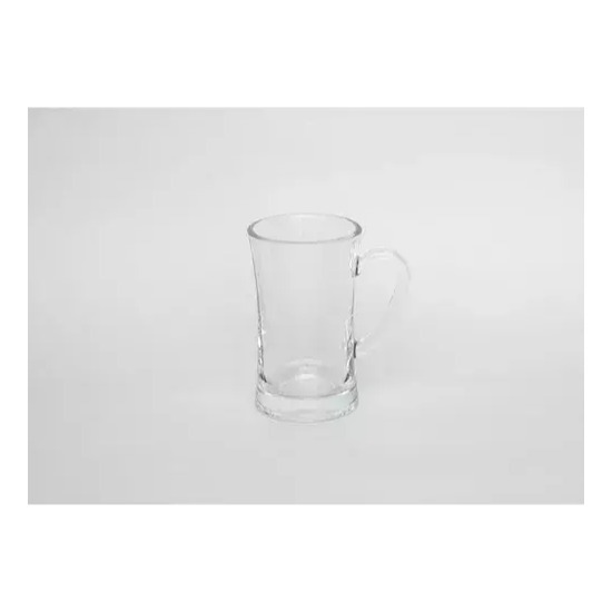 Jarrito Pocillo Taza Mug Vidrio Cafe Te Con Asa 128 Ml