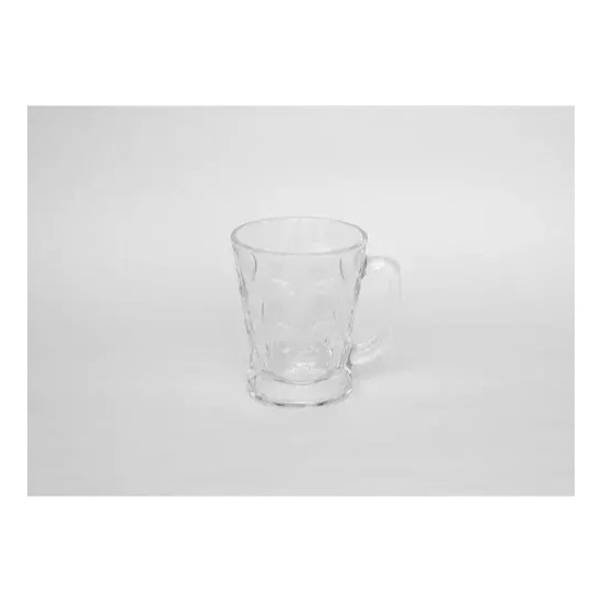 Jarrito Pocillo Taza Mug Vidrio Cafe Te Con Asa 230 Ml