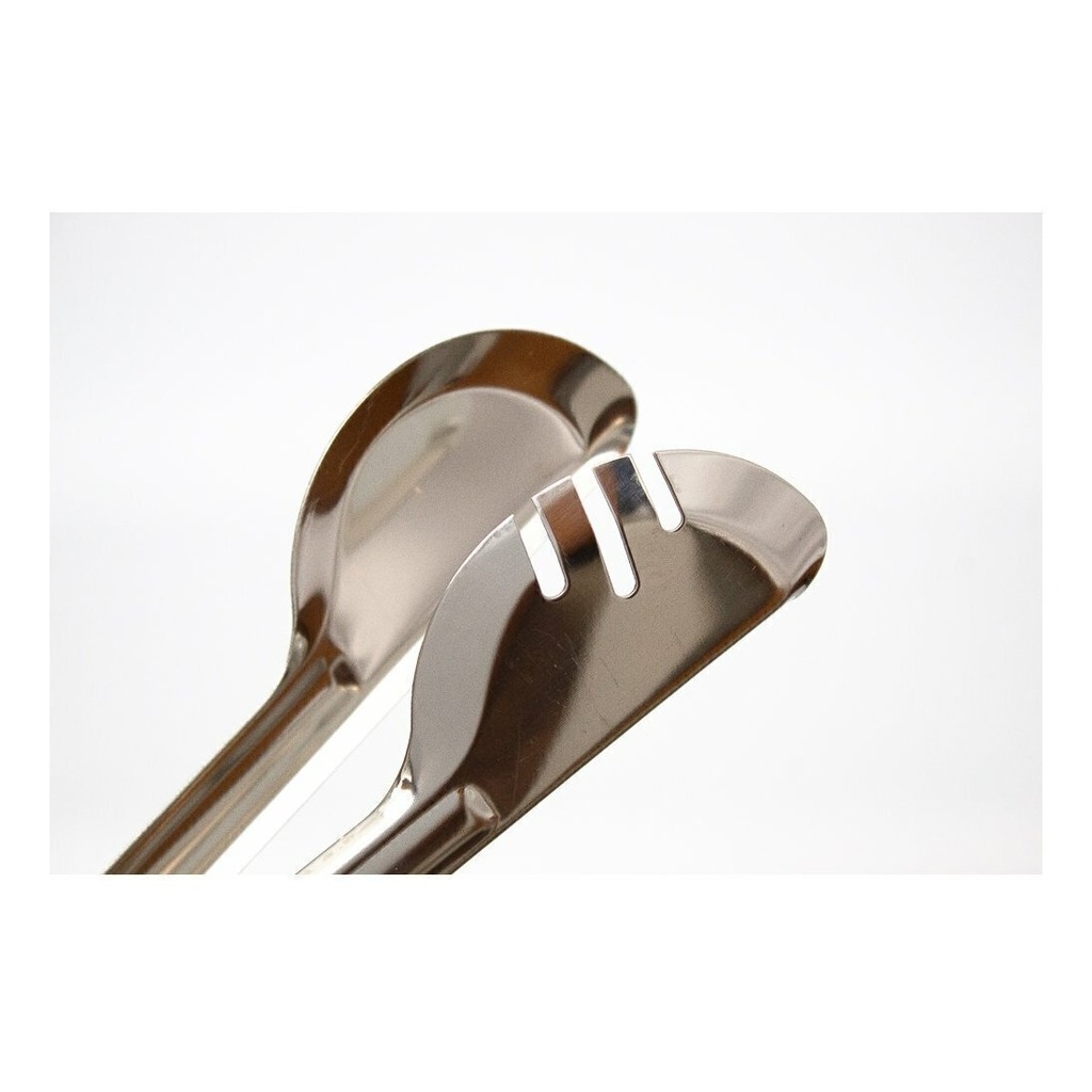 Pinza Para Fideos Ensalada Acero Inoxidable 24 cm