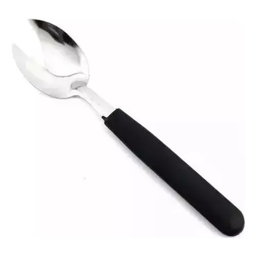 Cuchara De Mesa Acero Inoxidable Y Mango Plástico Carol