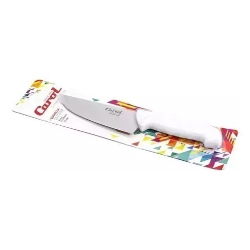 Cuchilla Carnicero Cocina Acero Carol Mango Plástico 17,5 Cm
