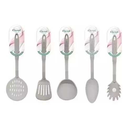 Espumadera Carol Soft Utensilio De Nylon Cocina Colores 34cm