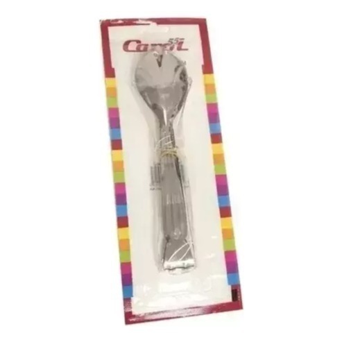 Pinza Ensalada Carol Acero Inoxidable Multiuso Utensilio