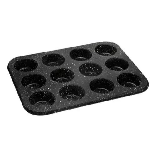 Molde Muffin Para 12 Cupcakes Antiadherente Carol Cocina