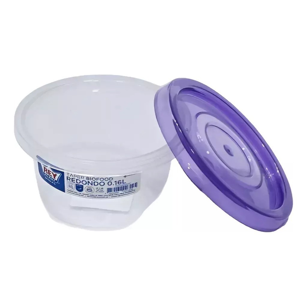 Hermético Redondo Tuper 160 Ml Reyplast