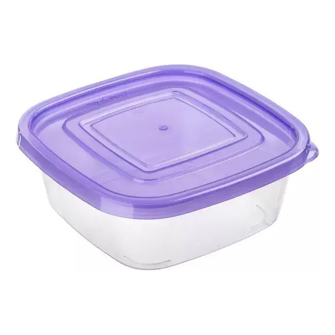 Hermético Cuadrado Tuper 810 Ml Reyplast