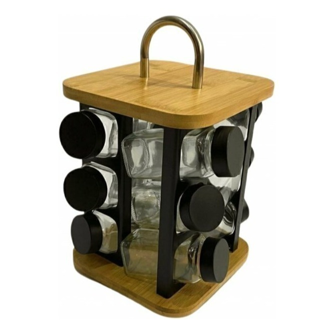 Especiero Giratorio X12 Frascos especies cocina
