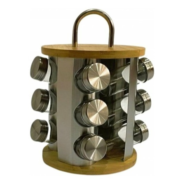 Especiero Giratorio X12 Frascos especies cocina