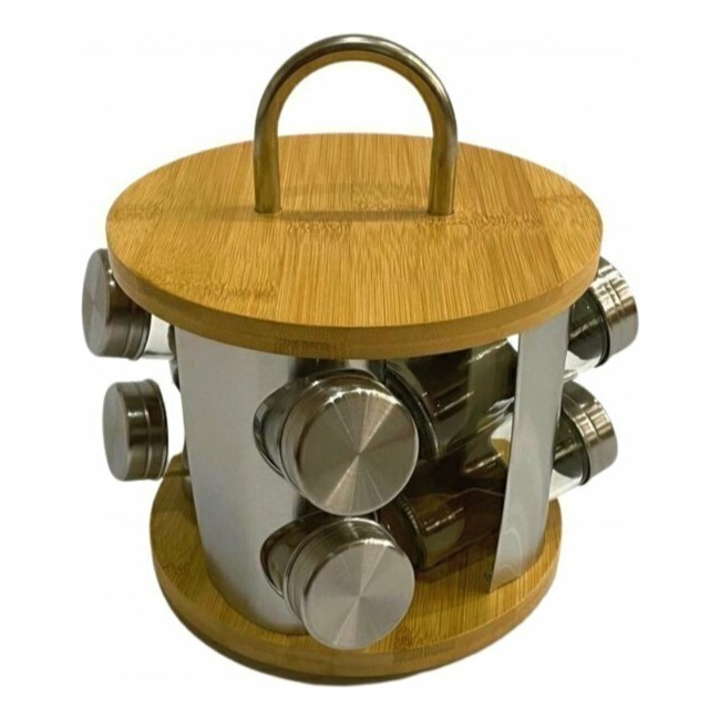 Especiero Giratorio X8 Frascos especies cocina