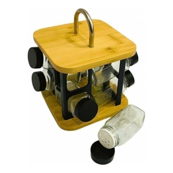 Especiero Giratorio X8 Frascos especies cocina