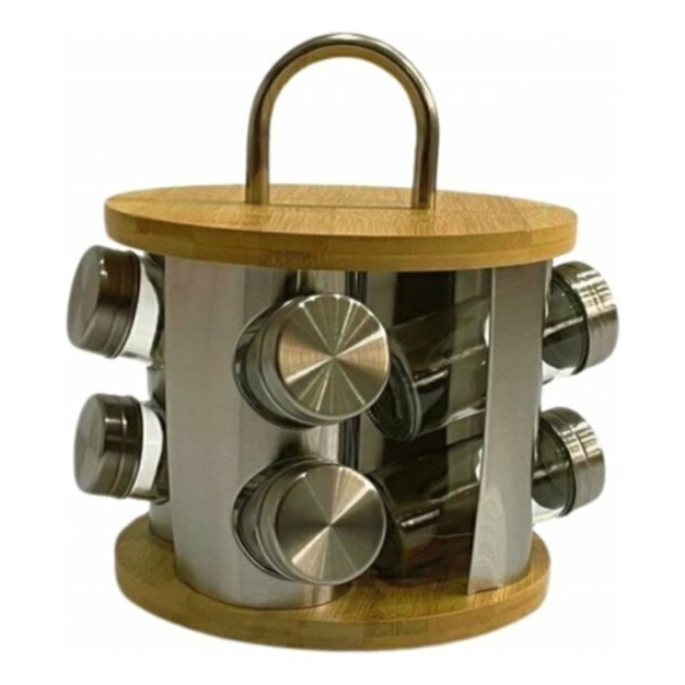Especiero Giratorio X8 Frascos especies cocina