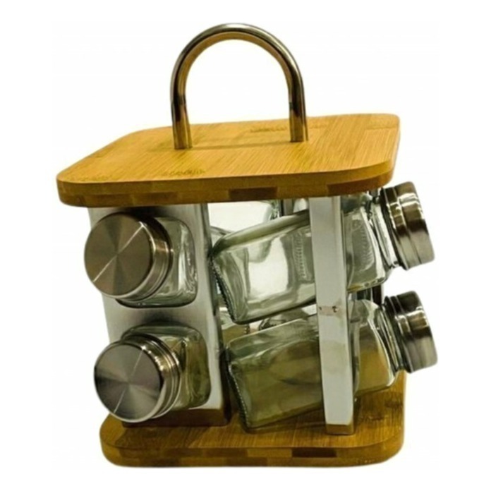 Especiero Giratorio X8 Frascos especies cocina
