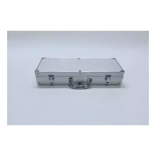 Set Asado 5 Piezas Parrillero Aluminio Cuchillo Espatula