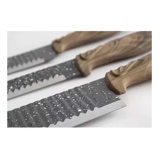 Set De Cuchillos Chef 6 Piezas Profesional Varios Diseños