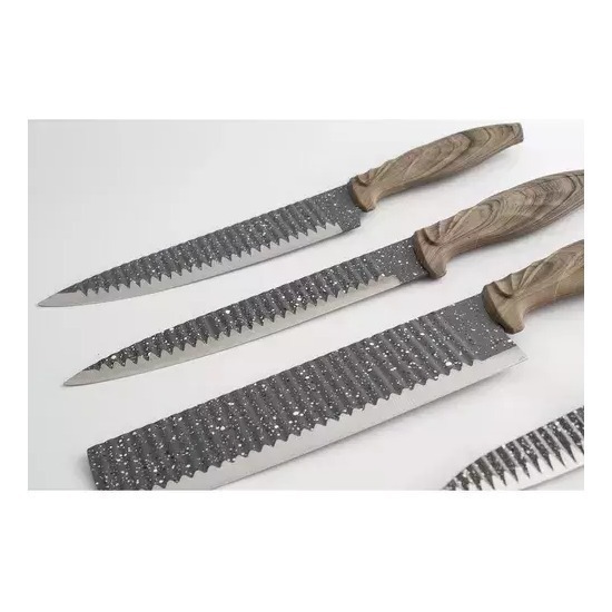 Set De Cuchillos Chef 6 Piezas Profesional Varios Diseños
