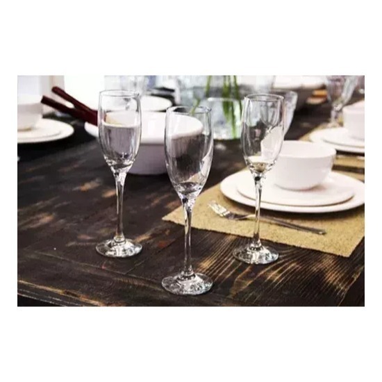 Copa De Vidrio Barone Nadir Champagne 190 Ml