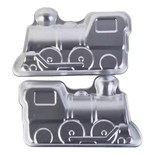 Molde De Aluminio Tren Doble Horno Torta Reposteria