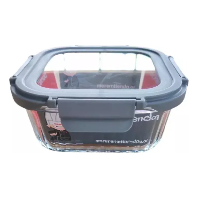 Kit 3 Recipientes De Vidrio Pirex Horno Frezzer Microondas Cuadrados