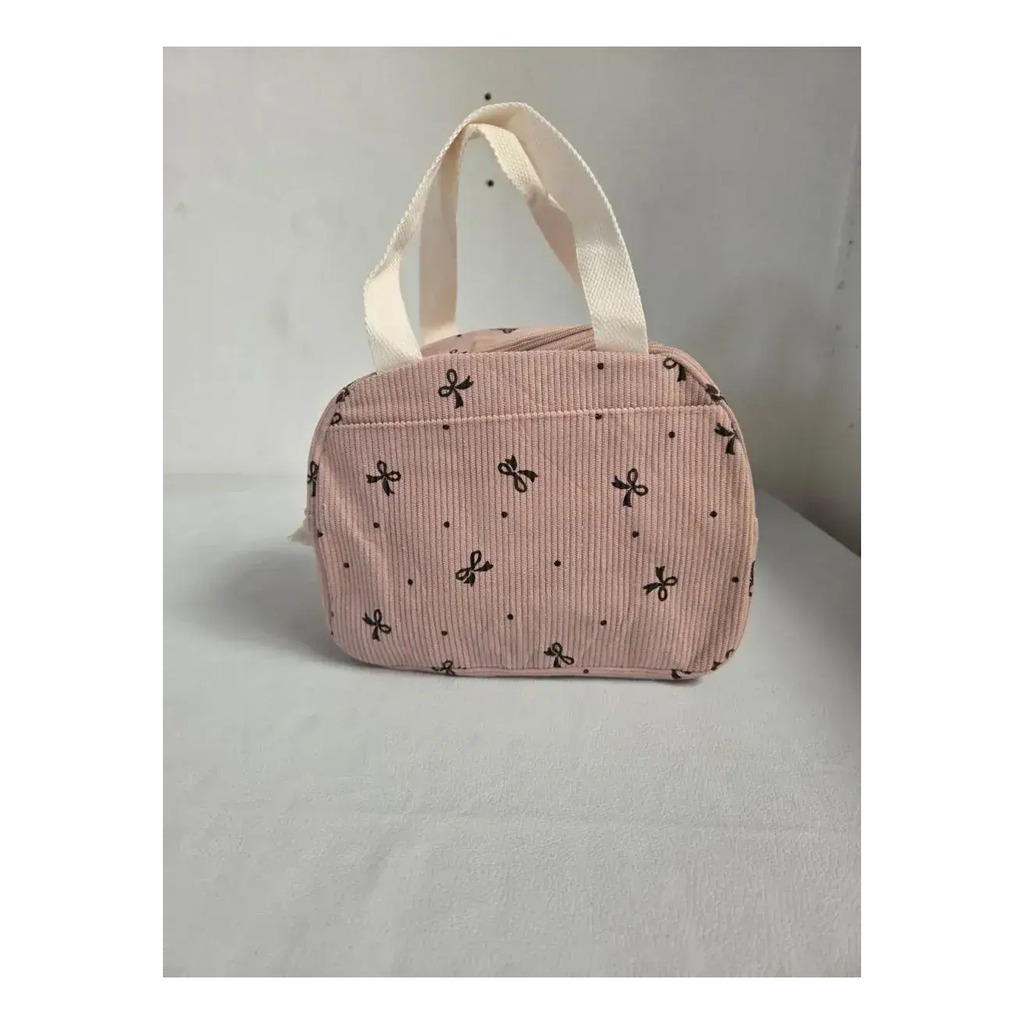 Lunchera Térmica Corderoy Bolso Vianda Kawaii Varios Motivos