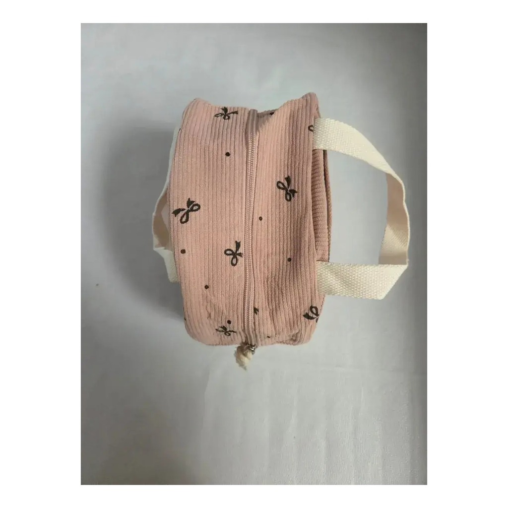 Lunchera Térmica Corderoy Bolso Vianda Kawaii Varios Motivos