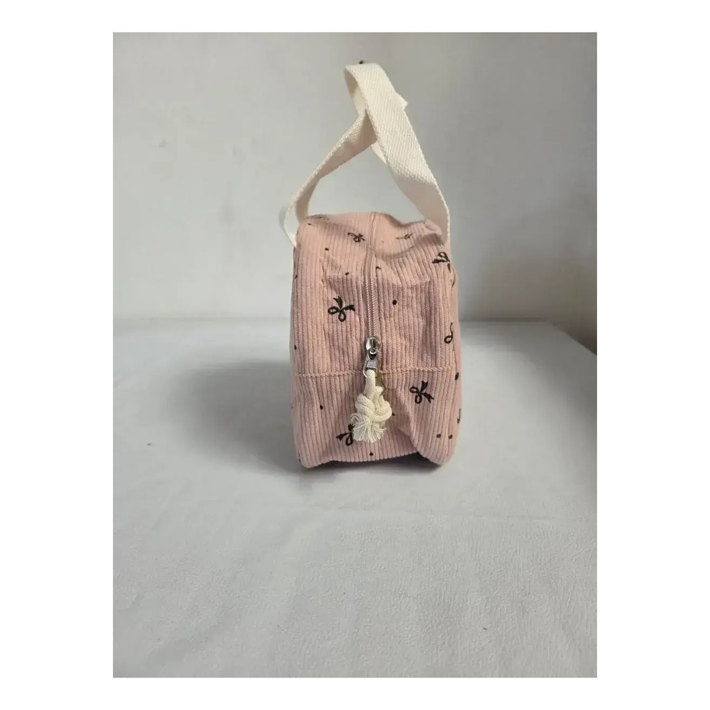 Lunchera Térmica Corderoy Bolso Vianda Kawaii Varios Motivos