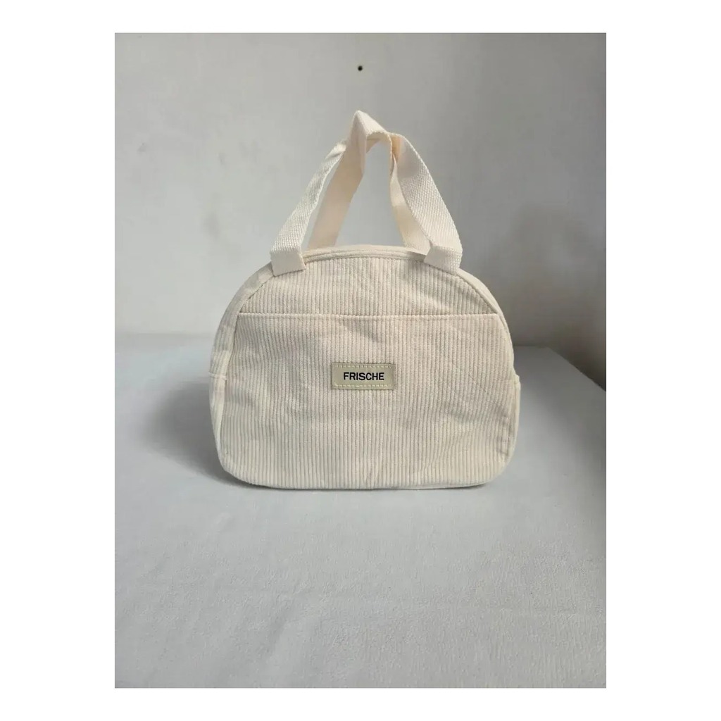 Lunchera Térmica Corderoy Bolso Vianda Kawaii Varios Motivos