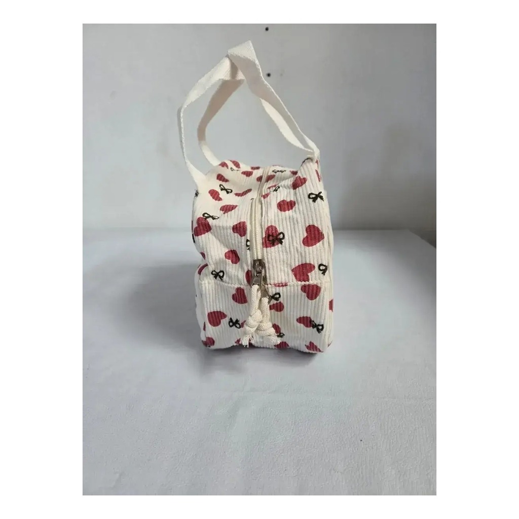 Lunchera Térmica Corderoy Bolso Vianda Kawaii Varios Motivos