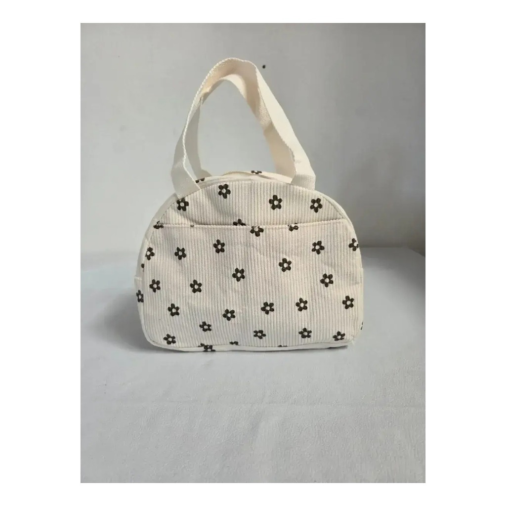 Lunchera Térmica Corderoy Bolso Vianda Kawaii Varios Motivos