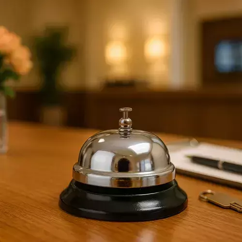 Timbre Llamador Recepción Hotel Cocina Barra Campana